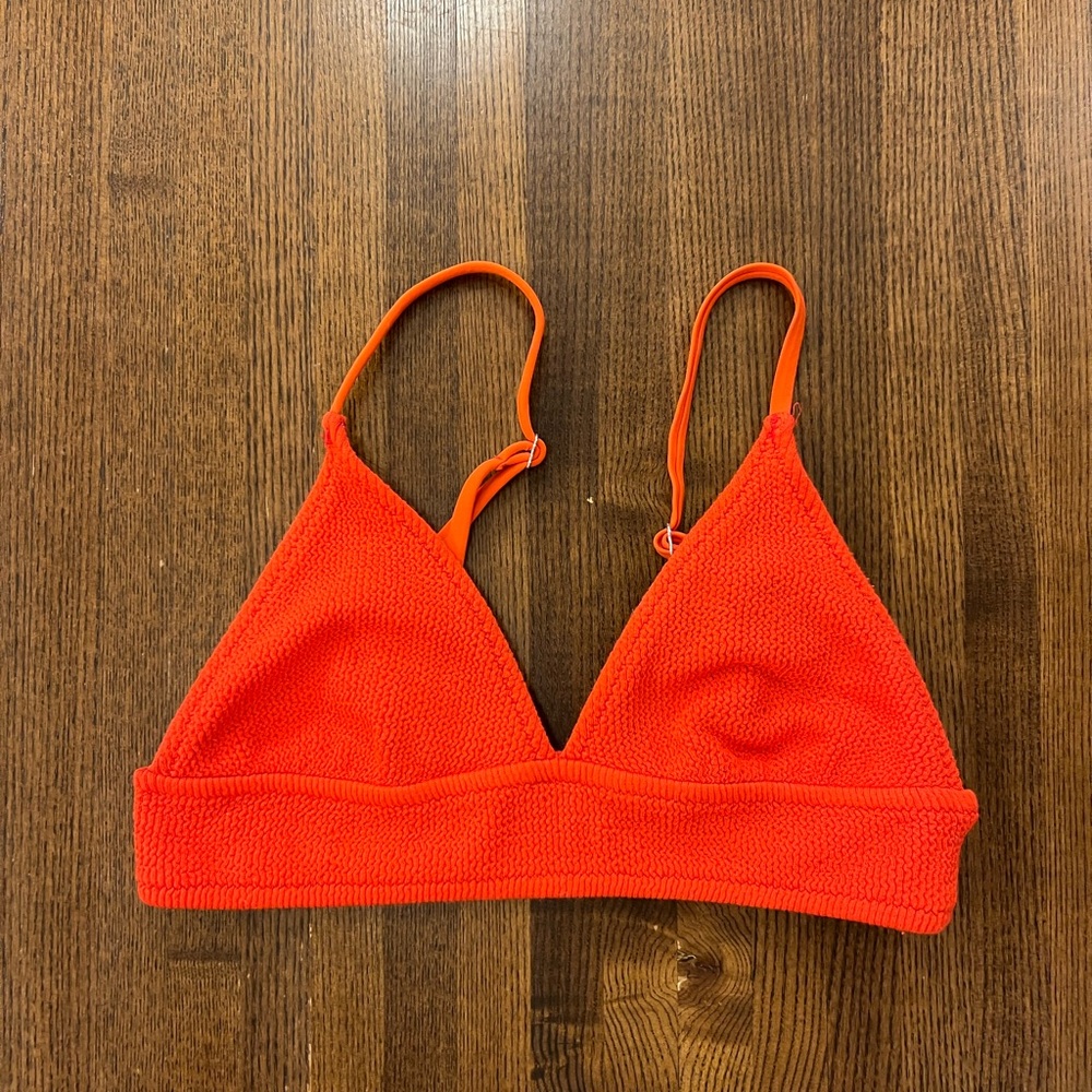 Banana Moon Scrunchy bikini top, size XS